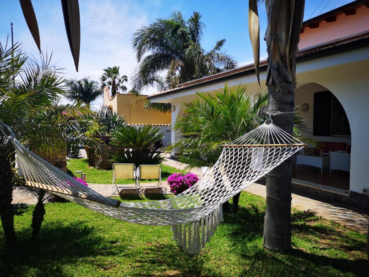Villa Manzella Piscina Privata Cinisi Buitenkant foto