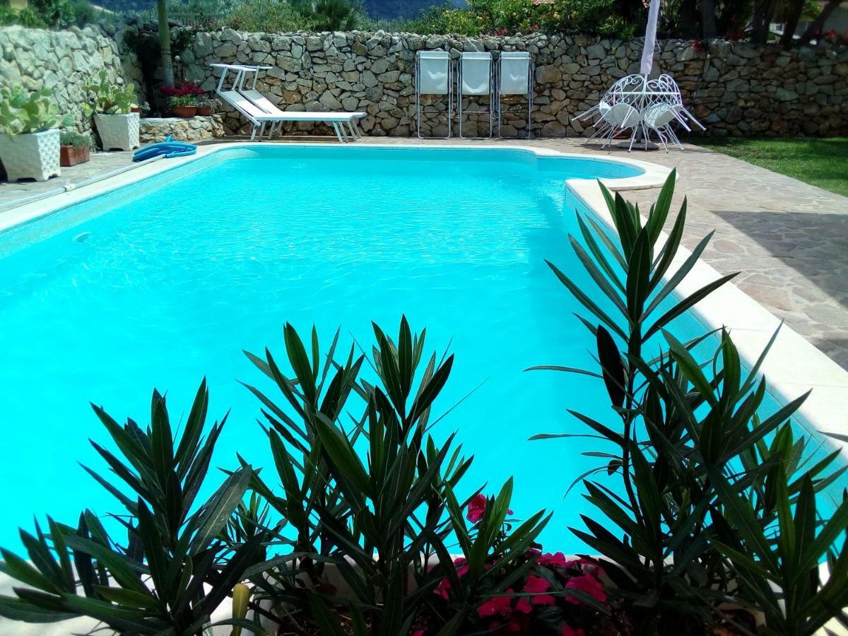Villa Manzella Piscina Privata Cinisi Buitenkant foto